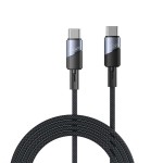 Vyvylabs Superb Series Fast Charging Cable Type-C to Type-C 100W 1M Dark Gray - VCJLCC100-GY